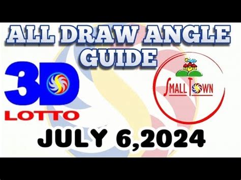 all draw angle guide today 3d lotto and all STL Swer3 July 5,2024.